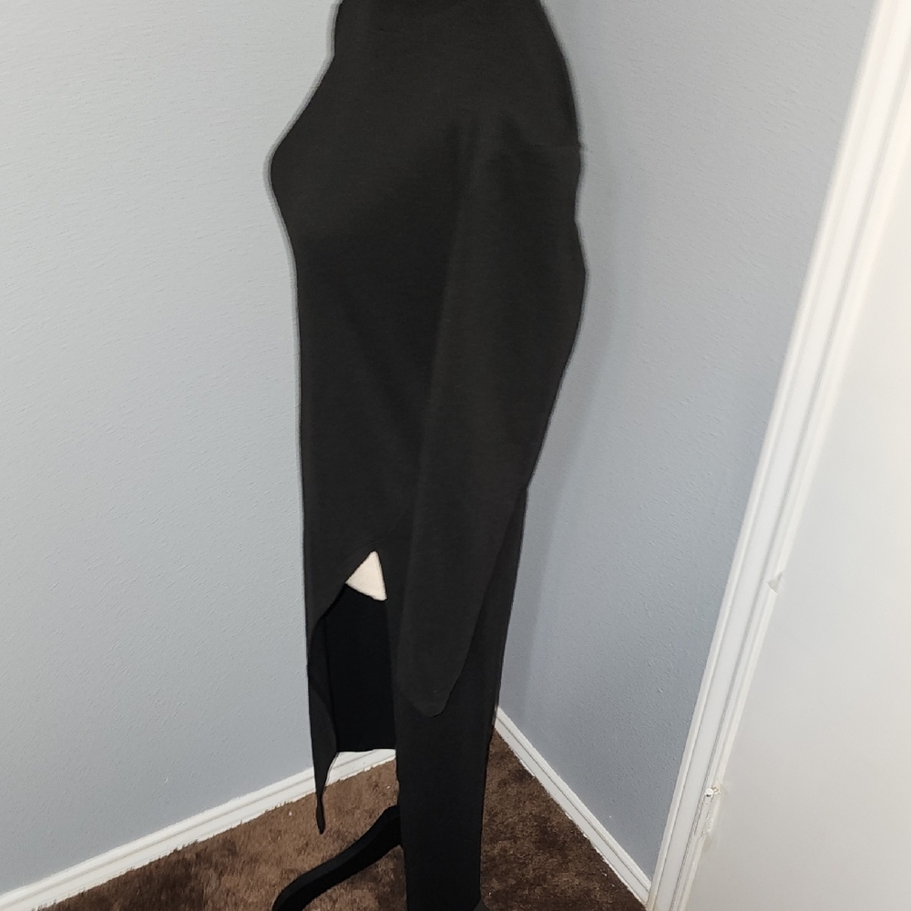 STYLEWE Elegant Black Long Sleeve Tunic Dress - Picture 6 of 10